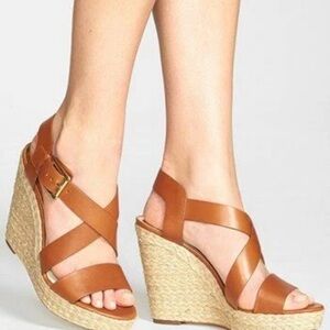 Michael Kors Tan Brown Strappy sandals